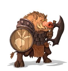 ArtStation - Boar Footman, Alekzander Zagorulko Pig Character, Pig Art, Dnd Monsters, Alien Concept Art, Armor Concept, Dungeon Master, Cartoon Character Design