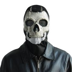 PRICES MAY VARY. What Can You Get? - A Stylish Halloween Mask - MW2 War Game Ghost Mask For Your Full Head Costume. Design Process - Our Expertly Crafted Natural Latex Ghost Mask Features A Half-Face Skull Design. It Includes A Printed Black Skull Balaclava, Seamlessly Sewn Together For A Flawless Finish. High-Quality Materials - Our Mask Is Made From Premium Elastic Fabric, Polyesters, And Natural Latex Of The Highest Grade. We Prioritize Environmental Protection By Using Latex Material That Me Skull Balaclava, Mask Halloween Costume, Ghost Mask, Ghost Face Mask, Mask Scary, Amazing Halloween Costumes, Skull Ghost, Costume For Men, Skeleton Halloween Costume