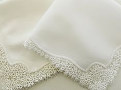 "Lovely ivory color lace wedding handkerchief personalized with classic 3-initial monogram, Mother of the Bride and your wedding date. What an exquisite wedding handkerchief for the Mother of the Bride/ Mother of the Groom or the entire wedding party! This handkerchief is also available in white, you can make your selection at checkout! Color of Handkerchief Shown: Ivory Embroidery color shown: Ivory Handkerchief Size~~Approx. 11\"x11\" Please include the following personalization information in Cream Wedding Handkerchiefs With Lace Trim, Wedding Cream Handkerchiefs With Lace Trim, Cream Handkerchiefs With Lace Trim For Weddings, Cream Lace Trim Handkerchiefs For Wedding, Elegant Solid Color Handkerchiefs For Gifts, Elegant White Handkerchiefs For Wedding Gift, Elegant White Handkerchiefs Gift, Elegant White Handkerchiefs As Gift, Classic White Embroidered Handkerchiefs