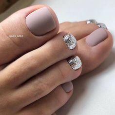 Coloured French Pedicure, Pedicure Designs Toenails, Gel Pedicure, Pedicure Colors, Toe Nail Color, Pretty Toe Nails, Summer Toe Nails, Cute Toe Nails