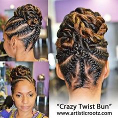 Flat Twist Updo, Natural Hair Twist Out, Twisted Hair, Twisted Updo, Updo Styles, Natural Hair Twists, Flat Twist, Natural Hair Updo