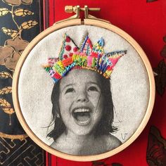 Group Portrait, Virtual Class, Black And White Photos, 자수 디자인, White Photos, Embroidery Inspiration, Embroidery And Stitching