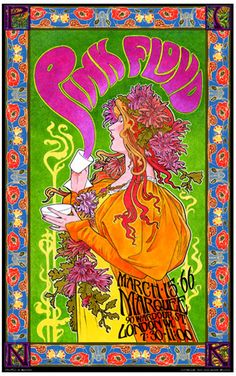 a poster for the mardi gras show in new york city, with an image of a woman holding a cup and saucer