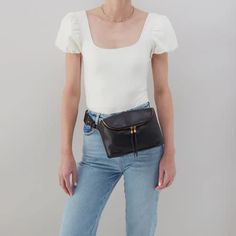 Follow your freedom with this hands-free belt bag.Perfect for days when you need to carry a little more. You can wear this style as a belt bag or crossbody for hands-free living. Chic Belt Bag With Detachable Strap For On-the-go, On-the-go Crossbody Shoulder Bag With Removable Belt, Chic Everyday Crossbody Belt Bag, Trendy Crossbody Belt Bag For On-the-go, Chic Chest Bag With Removable Pouch For On-the-go, Chic Pouch Belt Bag For Daily Use, Chic Belt Bag With Adjustable Strap For Daily Use, Chic Everyday Belt Bag With Adjustable Strap, Chic Belt Bag With Adjustable Strap