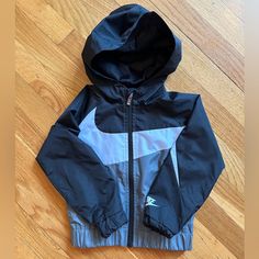 New Condition, Never Worn. Pet And Smoke-Free Home. Nike Gray Windbreaker For Winter, Nike Gray Windbreaker For Fall, Nike Gray Hooded Jacket, Nike Gray Long Sleeve Hooded Jacket, Nike Gray Hooded Jacket For Fall, Nike Gray Long-sleeve Outerwear, Nike Gray Long Sleeve Outerwear, Nike Boys, Nike Boy