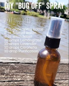 Essential Oil Bug Spray Recipe, Essential Oils Spray, Essential Oil Bug Spray, Essential Oil Spray Recipes, Diy Bug Spray, Bug Off, Essential Oil Diffuser Blends Recipes, Essential Oil Spray, Essential Oils Guide