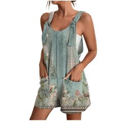 PRICES MAY VARY. overall rompers for women women's garden cotton linen overall shorts women rompers summer cotton overalls shorts for women overall shorts for women cute rompers for women casual summer super casual jumpsuit for women shorts cotton overalls for women loose fit shorts black casual romper for women women's romper spring rompers for women 2024 summer casual rompers for women 2024 vacation plus size pajama rompers for women 3x romper women shorts woman romper & jumpsuit casual romper Pocket Jumpsuit, Jumpsuit Casual, Overall Jumpsuit, Loose Jumpsuit, Jumpsuit Summer, Casual Rompers, Sleeveless Rompers, Casual Jumpsuit, Printed Jumpsuit