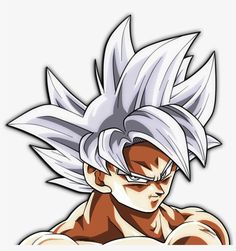 an image of the character gohan from dragon ball super saiyans, with his arms crossed