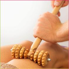 Specification of Maderotherapy Set Massager Roller Cellulite Lymphatic Drainage Device Wood: 3 x massage rollers (40 cm long), T-shape massage roller (37 x 13 cm) for Maderotherapy massage. The set is used in Maderotherapy (Madero - Wood), the completely natural and special technique that stimulates lymphatic drainage and is better processed, while at the same time breaking fat cells, improving blood flow and lymph flow throughout the body. As a result, the body is better supplied with oxygen an Maderotherapy Massage, Kinesiology Taping, Beauty Clinic, Colon Cleanse, Beauty Lounge, Massage Roller, Massage Therapy, Digestive Health, Blood Flow