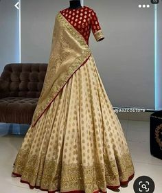 Indian Outfits Lehenga, Wedding Lehenga Designs, Lehenga Designs Simple, Indian Bride Outfits, Half Saree Designs, Designer Salwar, Indian Dresses Traditional, Traditional Indian Outfits