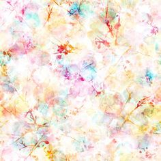 an abstract background with flowers and leaves in pastel colors, suitable to use as wallpaper or backdrop