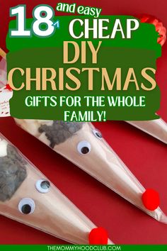 Homemade Christmas Gift Ideas, Winter Crafts For Toddlers, Diy Gifts Cheap, Homemade Christmas Gift, Easy Homemade Christmas Gifts, Christmas Gift Inspiration, Homemade Gift Ideas, Easy Diy Christmas Gifts