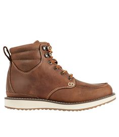 Women's Stonington Boots, Moc Toe | at L.L.Bean Womens Casual Boots, Eddie Fisher, Moc Toe Boots, Mens Boots Casual, 2022 Christmas, Leather Boot, Clothing Ideas, Ll Bean, Work Shoes