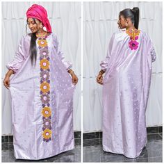 "Do you want to turn heads at your next special event? Then you need our African women's bazin dress! This authentic bazin riche fabric is approximately 57 inches long from shoulder to hem, and comes with a head wrap. It's lined, has a center back zipper, and is embroidered. Plus, it ships fast with DHL. Just send us your measurements or pick a size from our size chart. Features & Benefits: - Authentic bazin riche fabric: This luxurious fabric is sure to make you stand out from the crowd. - Appr Bazin Dress, Dress African, African Lace, Rich Fabric, Head Wrap, African Fashion Dresses, African Women, African Dress, African Clothing