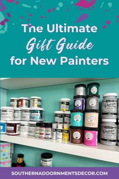 Wondering what to gift a budding artist? 🎁 Check out this ultimate guide filled with thoughtful and practical ideas for beginner painters. From brushes to paint sets, find everything they need to get started! Painter Gifts, Ultimate Gift Guide, The Ultimate Gift