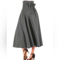 This Plus Size Casual Skirt Is Perfect For Any Occasion. It Features A Solid Design With A High Rise Waist, A Belted Detail, And A Zipper Back Closure. The A-Line Silhouette Adds A Flattering Touch To The Skirt, And The Lightweight Material Makes It Comfortable To Wear All Day. Fits True To Size Shipping Time 7-15 Business Days Passion Of Essence Boutique Plus Size Fashion Trends Plus Size Clothing Plus Size Dresses Plus Size Tops Plus Size Jeans Plus Size Activewear Plus Size Swimwear Plus Size Plus Size Chic, Tea Length Skirt, Tea Length Dresses, Wedding Dresses Plus Size, Formal Dresses For Women, Plus Size Maxi Dresses, Samoa, Casual Skirt, Women's Wardrobe