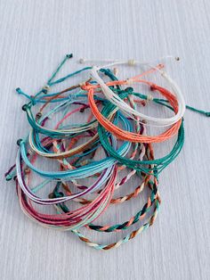 Handmade customizable waxed polyester bracelets/anklets Cheap Waxed Cord Friendship Bracelets, Handmade Adjustable Nylon Thread Bracelets, Handmade Adjustable Nylon Thread Bracelet, Adjustable White Nylon Cord Friendship Bracelets, Adjustable White Friendship Bracelets, Adjustable Sliding Knot Nylon Thread Bracelets, Handmade Adjustable Friendship Bracelets In Nylon, Adjustable Nylon Thread Friendship Bracelets, Adjustable Nylon Thread Friendship Bracelets As A Gift