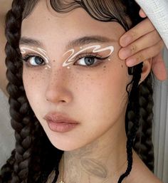 Inspiration Tattoos, White Eyeliner, Ethereal Makeup