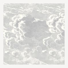 an image of clouds in the sky with white and gray colors on it's surface