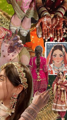 Pin the Bindi on the Bride poster- amabalamprints on Etsy ✨✨✨✨ Wedding Snapchat, Wedding Collage, Bridal Hair Inspiration, Royal Aesthetic, Muslim Bride, Wedding Decor Style, Birthday Photography, Punjabi Wedding, Wedding Aesthetic