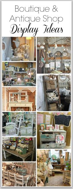 many different pictures of furniture and other items in a store, including chairs, tables, baskets