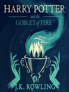 the cover to harry potter and the goblet of fire by j k rowling