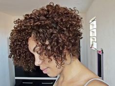 Bob Haircut Curly, Curly Haircuts, Big Chop, Curly Bob Hairstyles, Short Natural Hair Styles, Short Curly Hair