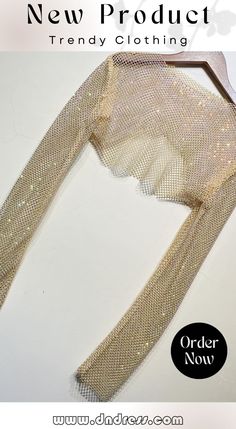 Rhinestone Openwork Long Sleeve Cropped Top Stretch Mesh Top For Winter Parties, Winter Party Mesh Top With Stretch, Long Sleeve Stretch Mesh Top With Sequins, Stretch Long Sleeve Mesh Top With Sequins, Stretch Long Sleeve Sequin Mesh Top, Glamorous Stretch Mesh Long Sleeve Top, Glamorous Stretch Long Sleeve Mesh Top, Glamorous Long Sleeve Stretch Mesh Top, Elegant Long Sleeve Sequined Mesh Top