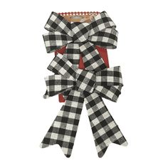 Festive colors are a great way to add joy into your life and into your home during the holiday season. Black and white buffalo plaid check bows are a great way to bring cheer into your life. Each bow is 8x5.5-in. and they come in 2-ct. packs. Ideal for doors, walls, furniture, and more. Size: 8". Christmas Tree Crafts Diy, Staircase Spindles, House Warming Party, Buffalo Plaid Decor, Buffalo Plaid Pattern, Christmas Tree Bows, Plaid Decor, Christmas Tree Crafts, Burlap Bows