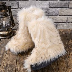 New Women's Winter Snow Boots Outdoor Luxury Furry Faux Fox Fur New Fashion Boots WomanPlush Warm Outdoor Luxury, Winter Snow Boots, Fox Fur, Winter Snow, Platform Shoes, Snow Boots, New Woman, Winter Women, Fashion Boots