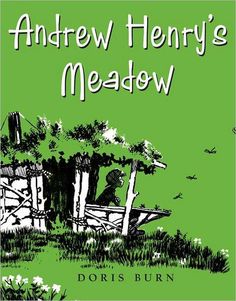 the book cover for andrew henry's meadow