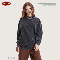 Experience comfort and style with the ZODF Washed Cotton Kintted Oversized Sweatshirt. Crafted with luxuriously soft cotton, this sweatshirt promises all-day comfort and breathability. An oversized silhouette and fashionable color give you an effortlessly cool look. Add this stylish sweatshirt to your wardrobe for a timelessly classic look. Oversized Comfortable Black Sweater, Comfortable Oversized Black Sweater, Oversized Washed Black Sweatshirt For Loungewear, Oversized Solid Color Comfortable Sweatshirt, Comfortable Oversized Solid Sweatshirt, Baggy Crew Neck Sweatshirt For Fall, Oversized Washed Black Sweatshirt For Fall, Washed Black Long Sleeve Sweatshirt For Loungewear, Oversized Washed Black Sweater For Fall