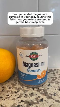 Fall is the perfect time to add magnesium gummies to your routine. With regular use, you’ll find yourself feeling less stressed and sleeping like a baby. Try magnesium citrate for a more balanced, peaceful you. Magnesium gummies can help you stress less and sleep better. Add them to your fall routine for a natural way to support calmness and a good night’s sleep. Discover the benefits of magnesium citrate today. Magnesium Gummies, Fall Routine, Benefits Of Magnesium, Magnesium Citrate, Magnesium Benefits, Magnesium Deficiency, Vanilla Flavor, Bones And Muscles, Healthy Bones