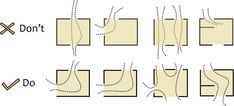 the instructions for how to make an origami box