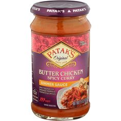 pat's original butter chicken spicy curry