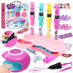 this is an assortment of toys for girls