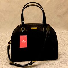 Reiley Laurel Way Satchel/Crossbody Saffiano Leather Lovely Handbag! Kate Spade Black Saffiano Leather Bag, Kate Spade Saffiano Leather Evening Bag, Black Kate Spade Saffiano Leather Bag, Kate Spade Bag, Kate Spade Top Handle Bag, Kate Spade, Satchel, Top Handle Bag, Bag Lady