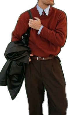 Office Outfit Men, Old Money Style Men, Light Academia Outfit, Old Money Men, Money Men, Sweater Outfits Men, Fall Travel Outfit, Money Clothes, Chique Outfit