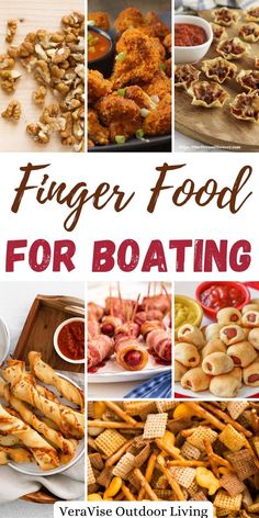 Finger Food Ideas For Boating Easy Boat Snack Ideas, Mini Bites Appetizers, Lake Snacks