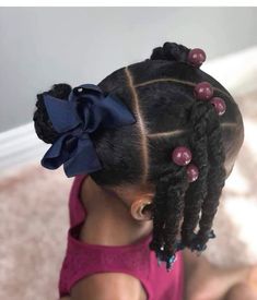 Natural Hairstyles For Black Kids Simple, Easy Toddler Hairstyles Black, Toddler Hairstyles Girl Black, Black Toddler Hairstyles Girl, Hairstyles Baby Girl