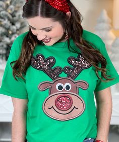 Make your holiday wardrobe shine with our "Faux Sequin Reindeer Graphic Shirt." This festive shirt features a charming graphic of Rudolph the Red-Nosed Reindeer adorned with faux sequins. It's important to note that these are graphic sequins, providing a sparkling appearance without the actual texture of real sequins. Our faux sequin design is not shiny/sparkly. This is a printed graphic design that is meant to give the look of sequins, it is not real sequins. It does look exactly like the photo as this is a printed graphic tee that shows the actual design printed on the tee.
Choose from short sleeves, long sleeves, or a cozy sweatshirt to suit your style and the weather. This shirt is available in a range of sizes from YXS to 5XL, ensuring a comfortable and stylish fit for everyone.
Wheth Sequin Design, Festival Shirts, Rudolph The Red, Red Nosed Reindeer, Holiday Wardrobe, Cozy Sweatshirts, Holiday Gathering, Graphic Shirt, White Sweatshirt