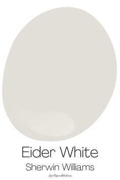 the white paint color is from sherylin williams's new collection, elder white