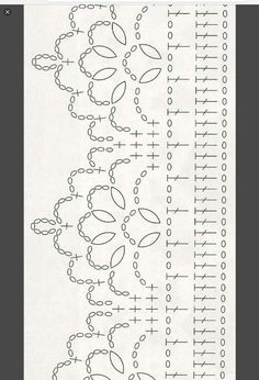 an image of a cross stitch pattern on a piece of paper with lines and dots