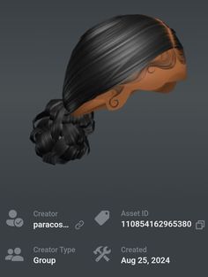 #roblox #coderoblox #robloxcode #new #hair #cheveuxbruns #like Jugs Shirt Code Berry Ave, Roblox Braided Hair Codes, Black Outfit Codes Berry Ave, Roblox Curly Hair, Baddie Outfits Roblox Codes, Berry Avenue Fit Codes, Berry Avenue Codes Hair Black, Hair Codes Berry Ave, Codes For Hair