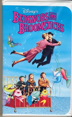 the poster for bedknobbs and broomsticks