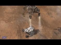 an image of a robot in the desert with dust pouring out of it's wheels