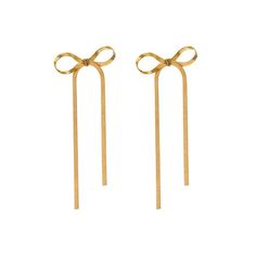 Hazel Bow Earrings – a charming and timeless accessory that effortlessly combines elegance with a touch of playfulness. These earrings are made of stainless steel, so waterproof! The color remains perfect. Gold: 18k gold platingMaterial: Stainless steel Waterproof jewelry Glazd Pouch with every order Free US shipping Easy Exchange & Return policy PRODUCT INFOAll our jewelry are made of stainless steel material. For the gold pieces, we added an 18K PVD gold plating. This means the color will last Waterproof Jewelry, Bow Earrings, Gold Piece, Timeless Accessories, Butterfly Earrings, Dainty Earrings, Stainless Steel Material, Jewelry Pouch, Free Jewelry