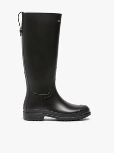 WISTON Black Wellington Boots | LB-1001 | Mackintosh Classic Waterproof Workwear Boots, Classic Waterproof Business Boots, Classic Waterproof Rain Boots, Classic Waterproof Rain Boots For Rainy Weather, Classic Black Waterproof Work Boots, Wellington Boot, Wellington Boots, Black Slip Ons, Pull Tab