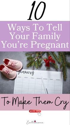 10 Ways To Tell Family You’re Pregnant To Make Them Cry How To Announce Pregnancy To Family At Christmas, How To Tell Dad About Pregnancy, Ways To Tell Mother In Law Your Pregnant, Ornament Pregnancy Announcement, Cute Way To Tell Parents Your Pregnant, How To Announce Your Pregnant, How To Tell My Mom Im Pregnant, Ways To Surprise Family With Pregnancy, Ways To Tell Grandparents Your Pregnant