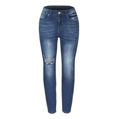 Bring an edgy. urban style to your wardrobe this Spring-Summer with our 2023 Collection Frayed Leg Women's Skinny Jeans! Crafted from stretchy denim. these mid-rise jeans feature a zipper and button closure and boast a unique vintage flair with their torn legs and natural hem. Perfect for a night out or your everyday looks. these jeans will make you look and feel fabulous!Distinctive Features: Ripped Legs: Show off your unique style with these streetwear jeans. featuring ripped legs for a vintag Trendy Stretch Flare Jeans, Trendy High Rise Jeans With Zipper Closure, Trendy Dark Wash Jeans With Zipper Closure, Trendy High-rise Jeans With Zipper Closure, Slim Fit Denim Bottoms With Zipper Closure, Casual Ripped Straight Leg Jeggings, Casual Straight Leg Ripped Jeggings, Slim Fit Denim Jeans With Zipper Closure, Mid-rise Jeans With Zipper Closure For Streetwear